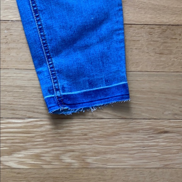 Rockstar Destroyed hem super skinny jeans - 12P - Picture 2 of 5